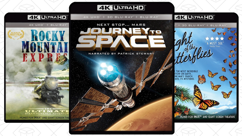Rocky Mountain Express, $12 | Journey to Space, $12 | Flight of the Butterflies, $12